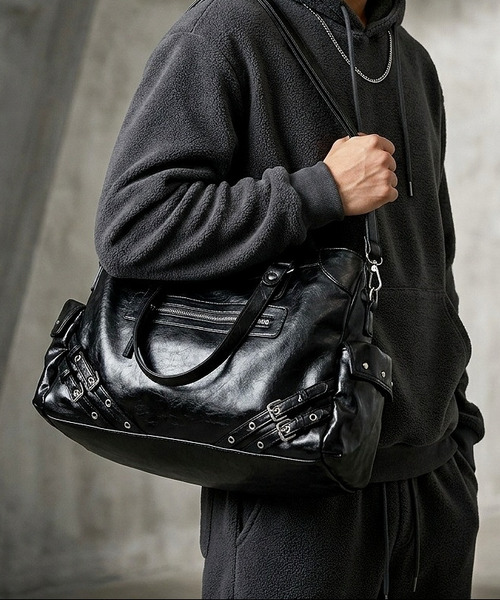 Burner（バーナー）の「【OKUOKU　0909】ショルダーバッグ oku-bag-83-43【RBTS】（ショルダーバッグ・メンズ・ブラック・FREE）」の2枚目の写真