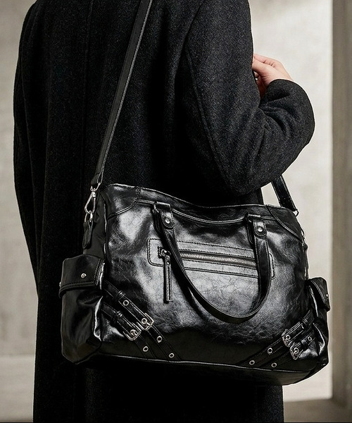 Burner（バーナー）の「【OKUOKU　0909】ショルダーバッグ oku-bag-83-43【RBTS】（ショルダーバッグ・メンズ・ブラック・FREE）」の4枚目の写真