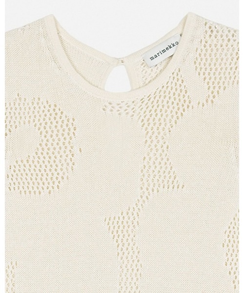marimekko（マリメッコ）の「Luonnos Unikko / knit dress（ワンピース・レディース・ホワイト・SMALL/LARGE/MEDIUM）」の7枚目の写真