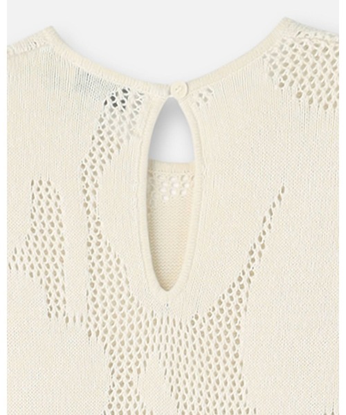 marimekko（マリメッコ）の「Luonnos Unikko / knit dress（ワンピース・レディース・ホワイト・SMALL/LARGE/MEDIUM）」の8枚目の写真