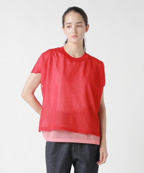 DOUBLE SHEER KNIT / トップス（その他トップス）｜ZUCCa（ズッカ）の