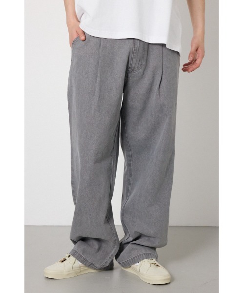 RODEO CROWNS WIDE BOWL(ロデオクラウンズワイドボウル)の「Coolist Denim ワイドパンツ(その他パンツ・メンズ・ネイビー/ライトブルー/グレー・MEDIUM/LARGE)」の2枚目の写真