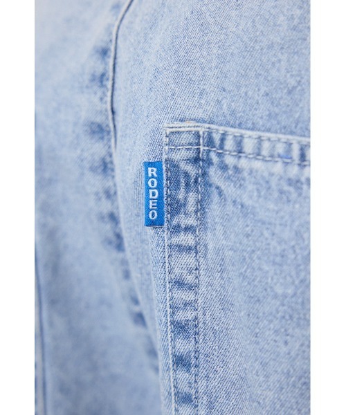 RODEO CROWNS WIDE BOWL(ロデオクラウンズワイドボウル)の「Coolist Denim ワイドパンツ(その他パンツ・メンズ・ネイビー/ライトブルー/グレー・MEDIUM/LARGE)」の12枚目の写真