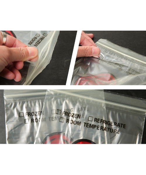 MILITARY(ミリタリー)の「デッドストック 米軍 BIOHAZARD バイオハザードバッグ 10枚セット(その他・メンズ・クリアレッド・ONESIZE)」の6枚目の写真