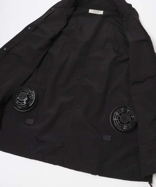 URBAN RESEARCH Sonny Label(アーバンリサーチサニーレーベル)の「COOLING FAN STAND VEST(ベスト・メンズ・ブラック/チャコールグレー・SMALL/MEDIUM/LARGE)」の7枚目の写真