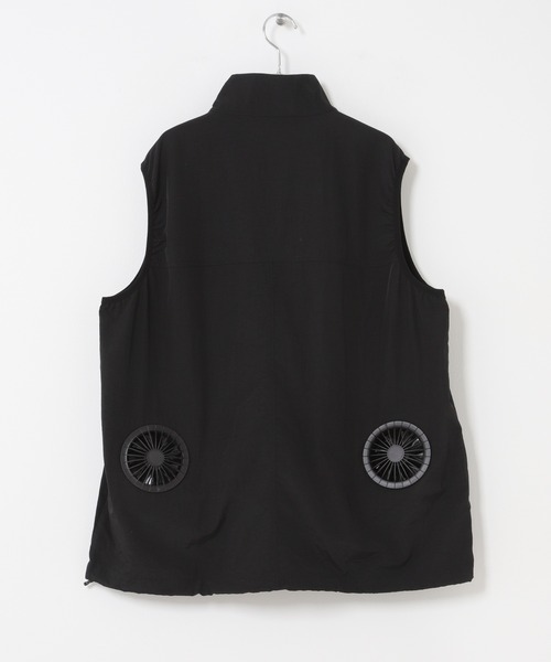 URBAN RESEARCH Sonny Label(アーバンリサーチサニーレーベル)の「COOLING FAN STAND VEST(ベスト・メンズ・ブラック/チャコールグレー・SMALL/MEDIUM/LARGE)」の9枚目の写真