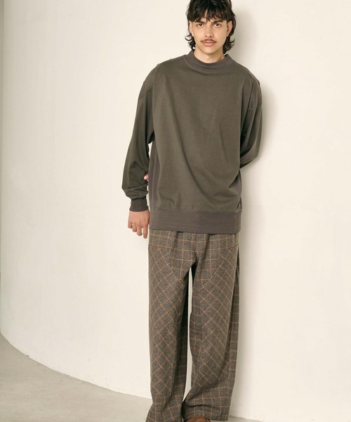 Kelen(ケレン)の「「KELEN MENS / ケレン メンズ」SEKER LONG(Tシャツ/カットソー・メンズ・杢グレー/ブラウン/チャコールグレー/ブラック・38/40/42)」の5枚目の写真
