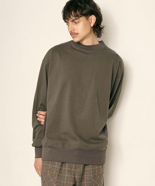 Kelen(ケレン)の「「KELEN MENS / ケレン メンズ」SEKER LONG(Tシャツ/カットソー・メンズ・杢グレー/ブラウン/チャコールグレー/ブラック・38/40/42)」の6枚目の写真