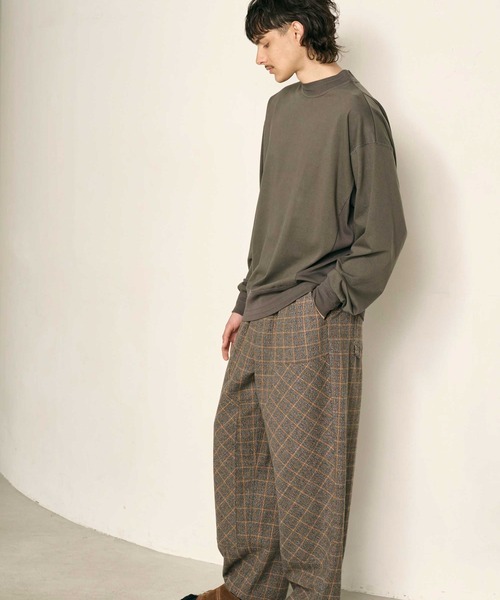 Kelen(ケレン)の「「KELEN MENS / ケレン メンズ」SEKER LONG(Tシャツ/カットソー・メンズ・杢グレー/ブラウン/チャコールグレー/ブラック・38/40/42)」の7枚目の写真