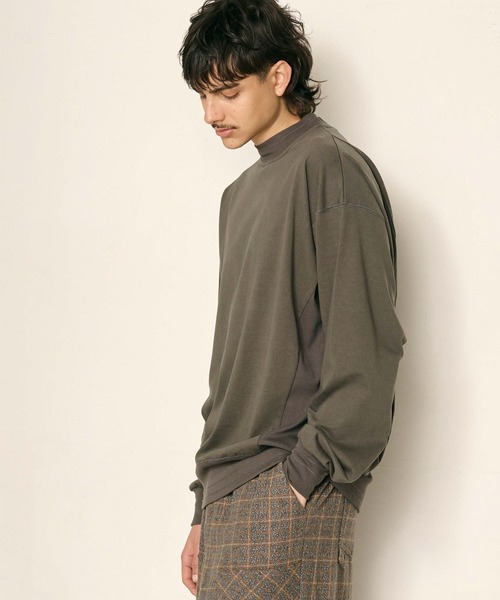 Kelen(ケレン)の「「KELEN MENS / ケレン メンズ」SEKER LONG(Tシャツ/カットソー・メンズ・杢グレー/ブラウン/チャコールグレー/ブラック・38/40/42)」の8枚目の写真