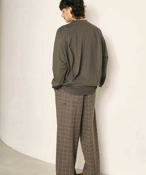 Kelen(ケレン)の「「KELEN MENS / ケレン メンズ」SEKER LONG(Tシャツ/カットソー・メンズ・杢グレー/ブラウン/チャコールグレー/ブラック・38/40/42)」の9枚目の写真