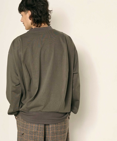 Kelen(ケレン)の「「KELEN MENS / ケレン メンズ」SEKER LONG(Tシャツ/カットソー・メンズ・杢グレー/ブラウン/チャコールグレー/ブラック・38/40/42)」の10枚目の写真