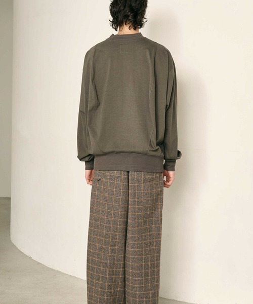 Kelen(ケレン)の「「KELEN MENS / ケレン メンズ」SEKER LONG(Tシャツ/カットソー・メンズ・杢グレー/ブラウン/チャコールグレー/ブラック・38/40/42)」の13枚目の写真