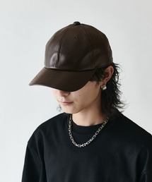 CPH（シーピーエイチ）の「CPH Exclusive / シンセティックレザー キャップ（キャップ）」