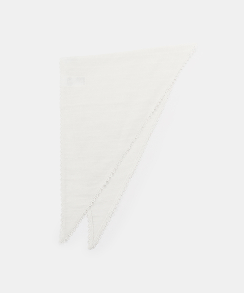 SLOBE IENA(スローブイエナ)の「RESUME/レジュメ スカーフ MAISIER S SCARF(ストール/ショール・レディース・ホワイト・FREE)」の1枚目の写真