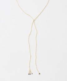 ＜Pura Utz＞TASSELE MOTIF TIE/ネックレス