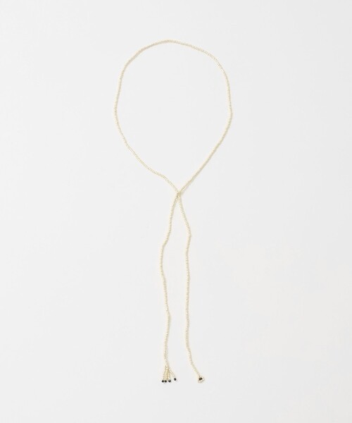 Steven Alan(スティーブンアラン)の「<Pura Utz>TASSELE MOTIF TIE/ネックレス(ネックレス・レディース・シルバー・FREE)」の2枚目の写真