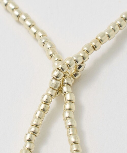 Steven Alan(スティーブンアラン)の「<Pura Utz>TASSELE MOTIF TIE/ネックレス(ネックレス・レディース・シルバー・FREE)」の4枚目の写真