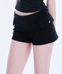 ARCMETHOD（アークメソッド）の「ストレッチカーゴポケットショーツ（ブラック）（その他パンツ）」