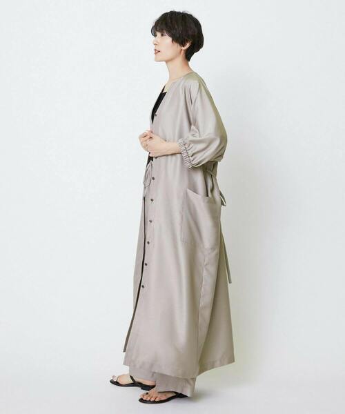 feerique（フィーリック）の「feerique シャンタンワンピース（ワンピース・レディース・ブラック・1）」の16枚目の写真