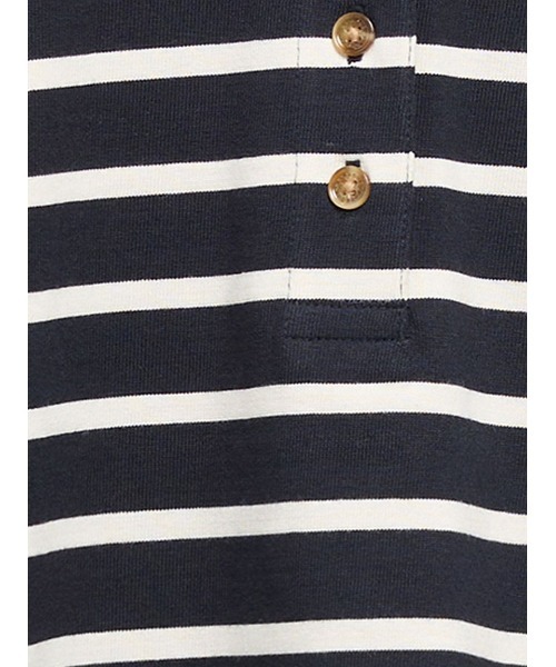 Barbour(バブアー)の「Ashwell ボーダーラグビーポロシャツ(レディース)(ポロシャツ・レディース・ブルー/ネイビー・8/10)」の4枚目の写真