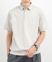 NOLLEY’S | 《ビジカジ対応》ジャケットに合う 抗菌防臭 超長綿ハイゲージポンチ ドレスポロシャツ / ビズポロ(ポロシャツ)