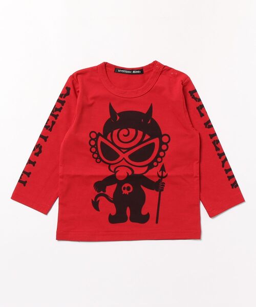 HYSTERIC MINI｜ヒステリックミニのTシャツ/カットソー（レッド/赤色系