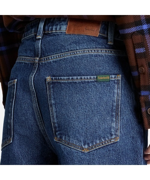 Timberland(ティンバーランド)の「5ポケット ワイドレッグ デニム パンツ レディース(デニムパンツ・レディース・ブルー・25inch/31inch/29inch/27inch)」の3枚目の写真