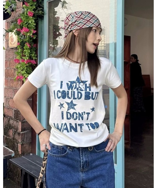 inst.ALL(インストール)の「ロゴプリントコンパクトTシャツ(Tシャツ/カットソー・レディース・ホワイト/ブラック・M)」の15枚目の写真