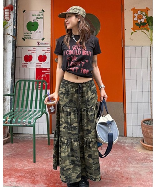 inst.ALL(インストール)の「ロゴプリントコンパクトTシャツ(Tシャツ/カットソー・レディース・ホワイト/ブラック・M)」の22枚目の写真