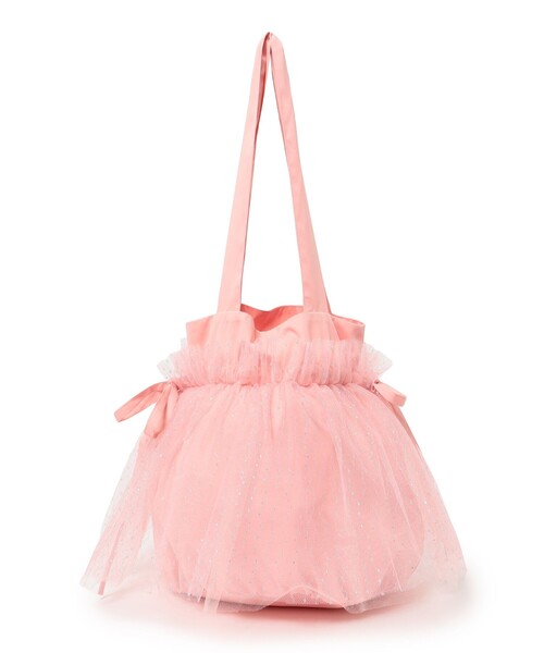 mmts（マミタス）の「おしゃれキャット / 巾着 BAG（トートバッグ・レディース・ピンク/サックスブルー・ONE SIZE）」の8枚目の写真