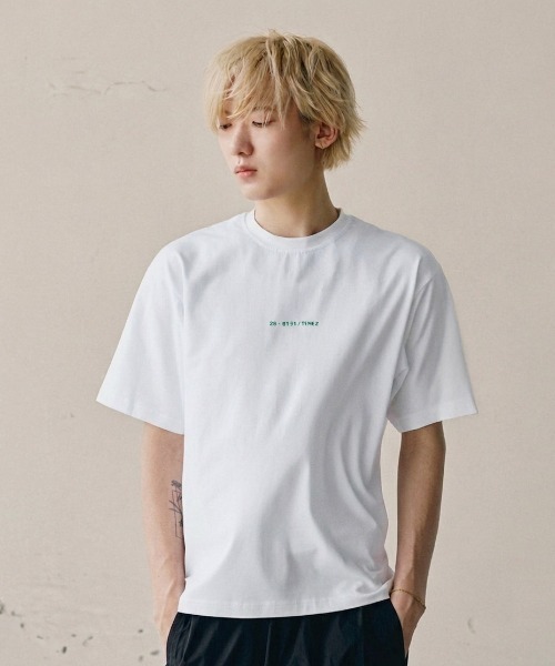 TENEZ(テネス)の「Premium Cotton Stretch Tee ”0131”(Tシャツ/カットソー・メンズ・ホワイト/ブラック・MEDIUM/LARGE/X-LARGE/XX-LARGE)」の1枚目の写真