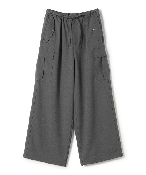 SHIPS（シップス）の「〈撥水加工/洗濯機可能〉メランジ ツイル フィールド パンツ（カーゴパンツ・レディース・ダークグレー/オリーブ/グレー・38/36）」の20枚目の写真