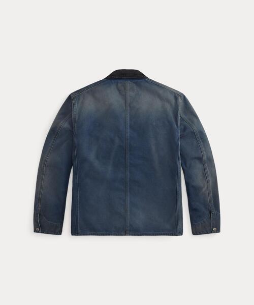 RRL(ダブル アール エル)の「キャンバス コーデュロイカラー エンジニア ジャケット(その他アウター・メンズ・ネイビー系1・S/M/L/XL/XS/XXL)」の10枚目の写真