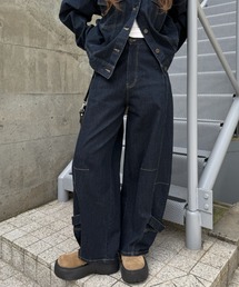 RAY CASSIN | 【EC限定リバイバル】バレルデザインデニムパンツ(デニムパンツ)
