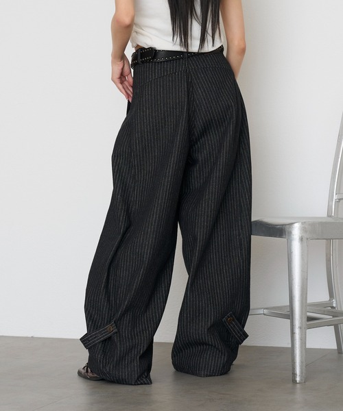 RAY CASSIN(レイカズン)の「【EC限定リバイバル】バレルデザインデニムパンツ(デニムパンツ・レディース・ネイビー/ブラック/ブルー系その他2・M/S)」の19枚目の写真
