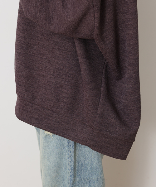 JOURNAL STANDARD LUXE（ジャーナルスタンダード　ラックス）の「ダブルフェイス Vネックプルオーバー（Tシャツ/カットソー・レディース・ブラウン/ブラック・FREE）」の10枚目の写真