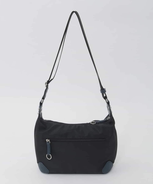 MK MICHEL KLEIN（エムケーミッシェルクラン）の「[撥水/軽量]レザーポイントナイロンショルダーバッグ（ショルダーバッグ・レディース・グレー/グリーン/ボルドー/キナリ・00）」の6枚目の写真