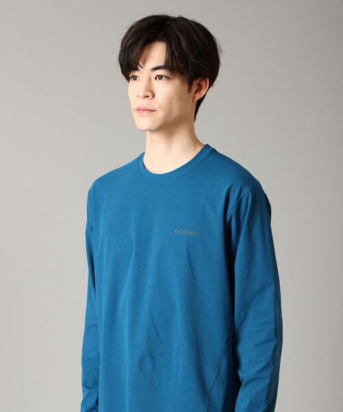 Columbia(コロンビア)の「Columbia/ ライトキャニオンロングスリーブクルー /コロンビア(Tシャツ/カットソー・メンズ・ブラック/ホワイト/ブルー/グリーン・M/L/XL/S)」の21枚目の写真