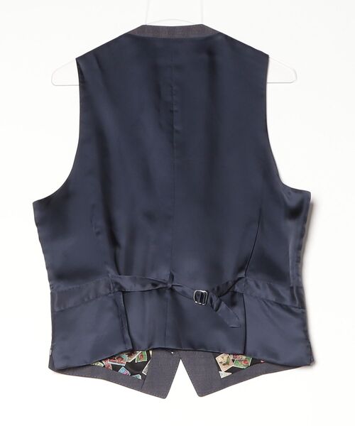 Paul Smith(ポールスミス)の「オンブレストライプ 6Bベスト / 263002 790NS(スーツベスト・メンズ・ネイビー・X-LARGE/LARGE/MEDIUM)」の8枚目の写真