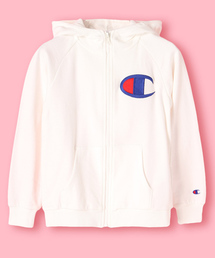 E hyphen world gallery | 【Junior】F Champion ミニ裏毛ジップパーカー(パーカー)