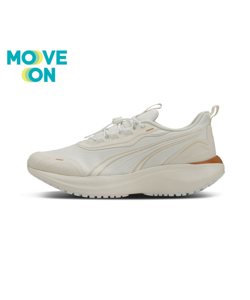 PUMA(プーマ)の「PUMA プーマ ユニセックス ソフトライド ムーブオン フダン AS ワイド ラン(スニーカー・メンズ・ブラック/オフホワイト/グレー系その他3/ブラック系その他・22.5cm/27.5cm/27.0cm/26.5cm/28.0cm/30.0cm/29.0cm/28.5cm/24.0cm/23.5cm/23.0cm/24.5cm/26.0cm/25.5cm/25.0cm/22.0cm)」の2枚目の写真