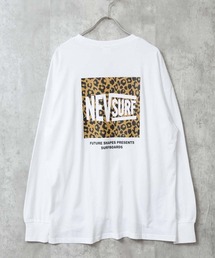 NEV（ネブ）の「NEV プリントBIGロンT(N43-100)（Tシャツ/カットソー）」