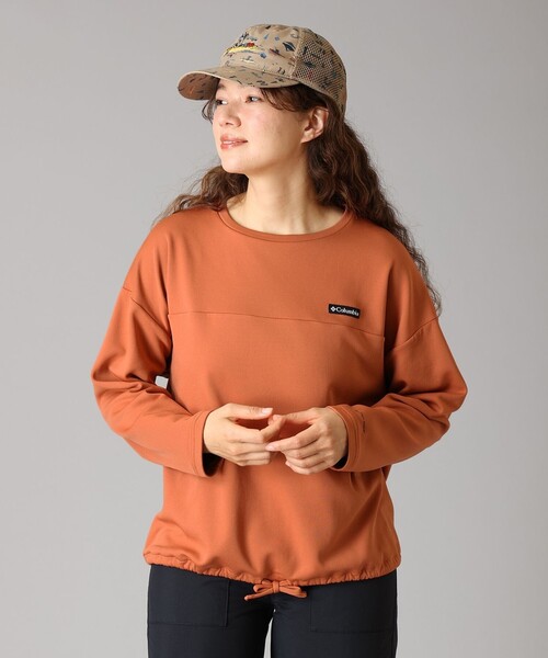 Columbia(コロンビア)の「Columbia/ ウィメンズシャイニングフォレストロングスリーブクルー /コロンビア(Tシャツ/カットソー・レディース・ブラック/グレー/ブラウン・M/L/S/XL)」の3枚目の写真