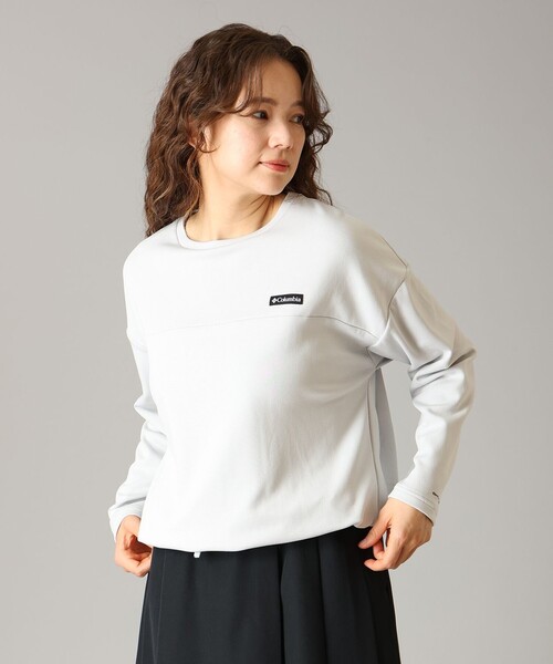 Columbia(コロンビア)の「Columbia/ ウィメンズシャイニングフォレストロングスリーブクルー /コロンビア(Tシャツ/カットソー・レディース・ブラック/グレー/ブラウン・M/L/S/XL)」の2枚目の写真