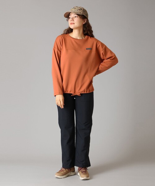 Columbia(コロンビア)の「Columbia/ ウィメンズシャイニングフォレストロングスリーブクルー /コロンビア(Tシャツ/カットソー・レディース・ブラック/グレー/ブラウン・M/L/S/XL)」の14枚目の写真