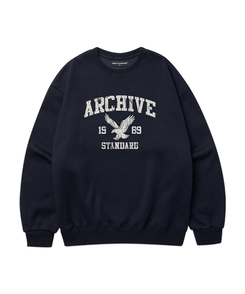 1989STANDARD(1989スタンダード)の「ARCHIVE EAGLE スウェット (STMSTD-0268)(スウェット・メンズ・ライトグレー/オートミール/ダークグレー/ブラック/バーガンディー/ネイビー・MEDIUM/X-LARGE/LARGE)」の5枚目の写真
