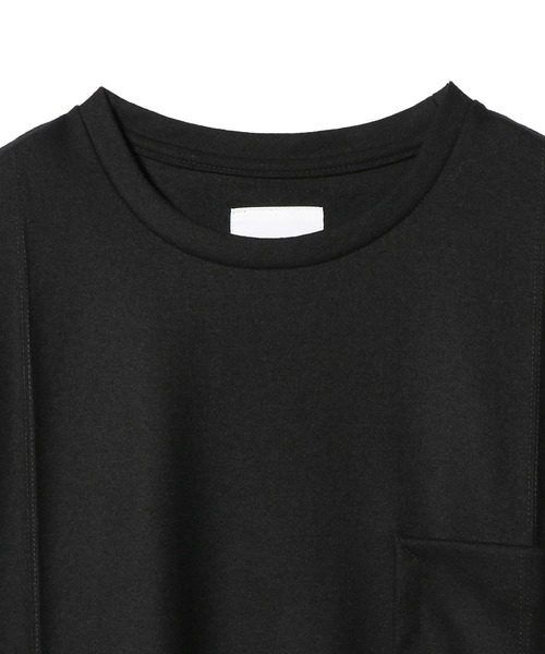 onegravity（ワングラビティ）の「onegravity / Super120's パーマネントプレス ピンタック プルオーバー（Tシャツ/カットソー・メンズ・ブラック・MEDIUM/LARGE）」の7枚目の写真