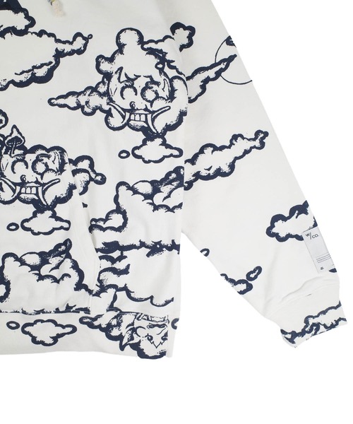 INNOCENT(イノセント)の「【Wasted Collective/ウェイステッド コレクティブ】Good Times Hoodie WCHD01(パーカー・メンズ・ブルー系その他/ブルー/インディゴブルー・X-LARGE/LARGE/MEDIUM)」の11枚目の写真