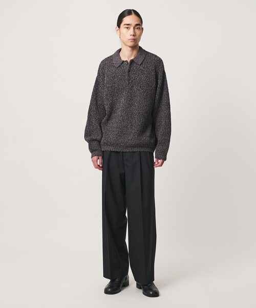 MONKEY TIME(モンキータイム)の「ツイル 2タック ワイド ストレート スラックス(スラックス・メンズ・その他1/ダークグレー/ブラック/その他2・L/XL/M/S)」の16枚目の写真